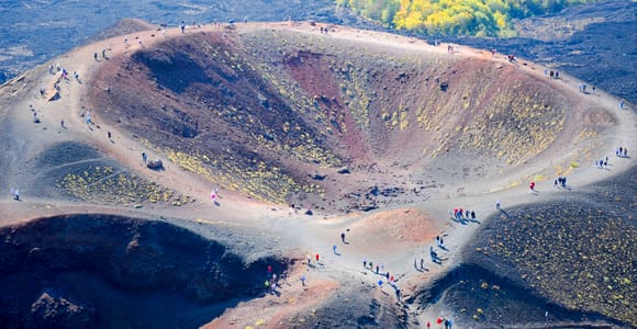 Mt. Etna Private Tour mit Essen und Weinverkostung