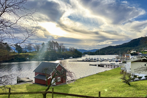 Scenic Hardangerfjord with Waterfalls & Lunch at a Garden 
