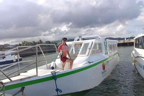 Caticlan: luchthaventransfer met speedboot naar Boracay