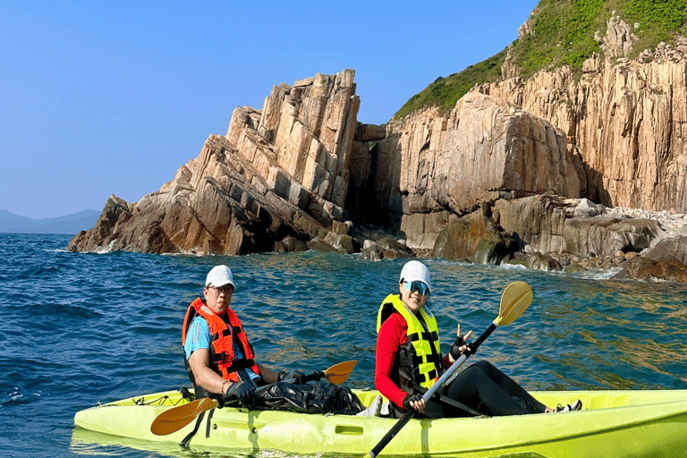 Hong Kong: Geopark Ninepin Group Kayaking Adventure Tour (Shared) Hong Kong: Geopark Ninepin Kayaking Adventure Tour