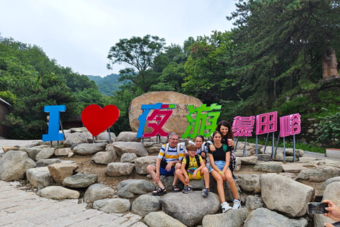 Beijing: Mutianyu Grote Muur Avond bustour