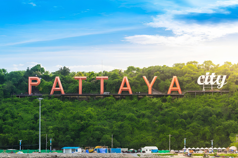 Pattaya: Sanctuary of Truth, Floating Market & Sunset Cafe