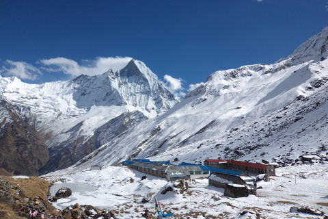 Pokhara : 7 jours de trek au camp de base de l&#039;Annapurna avec source d&#039;eau chaude