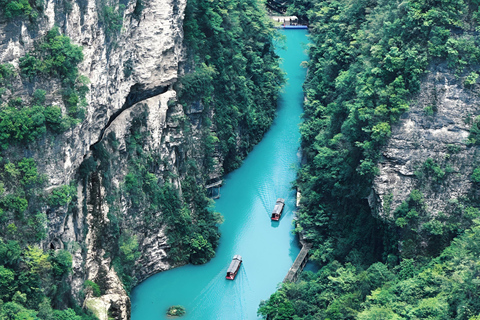 Zhangjiajie Grand Canyon, Glass Bridge with 5 Adventures Guide for other languages