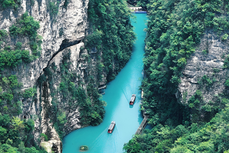 Zhangjiajie Grand Canyon, Glass Bridge with 5 Adventures Guide for other languages
