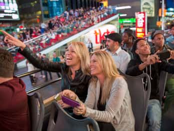 New York: Open-Top Abend-Tour mit Live-Kommentar New York: Open-Top Abend-Tour mit Live-Kommentar