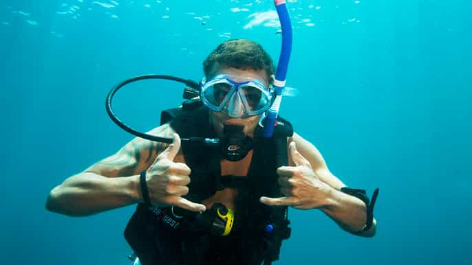 isola di moretongiorno a scuba dive e altro ancora