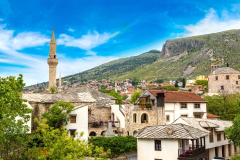 Depuis Dubrovnik : visite de Mostar et des chutes de Kravica