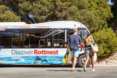 Ab Perth: Rottnest Island Fähre & BustourTour ab Perth-Zentrum ohne Abholung