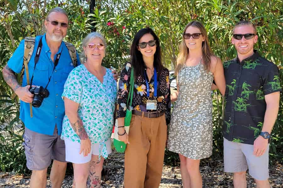 Geführte Tour durch das antike Olympia mit einer italienisch-griechischen Archäologin. Foto: GetYourGuide