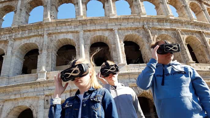 colosseo tour guidato con esperienza di realtà virtuale
