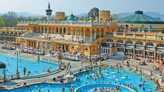 budapest danube cruise szechenyi thermal bath combo tour