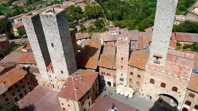 florencia chianti pueblos san gimignano y rutas del vino