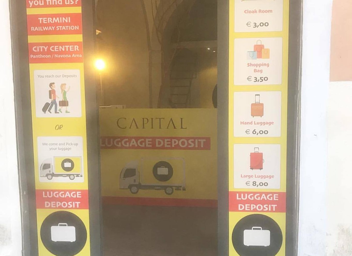 Rome Termini Station Luggage Storage 
