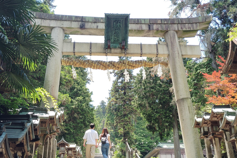 Nara: Führung durch den Hozan-ji-Tempel mit Seilbahnfahrt