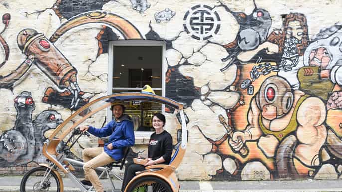 adelaide central market and city ecocaddy tour