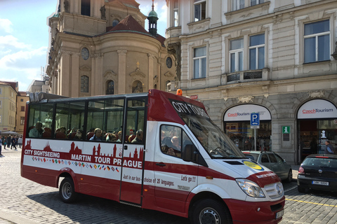 Prag City: 1 timmes orienteringstur med bussPrag: Stadsrundtur med buss på 1 timme