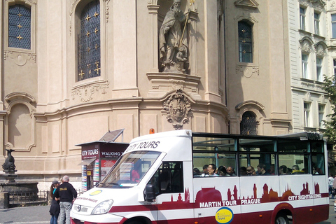 Praga: 1-godzinna wycieczka autobusowa po mieście