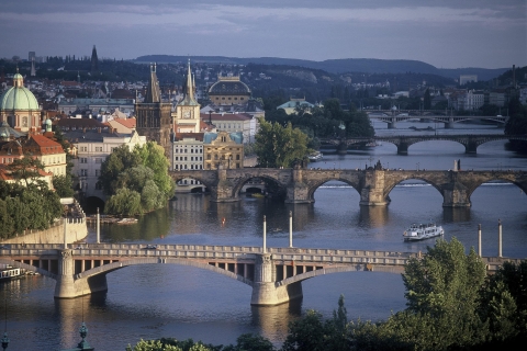 Praga: 1-godzinna wycieczka autobusowa po mieście