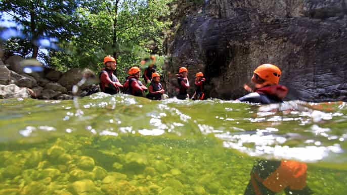 corsica halfday aquatic hiking adventure in gravona