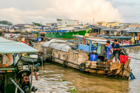 Z Ho Chi Minh: prywatna wycieczka po pływającym targu Cai RangPływający targ Cai Rang i prywatna wycieczka do delty Mekongu