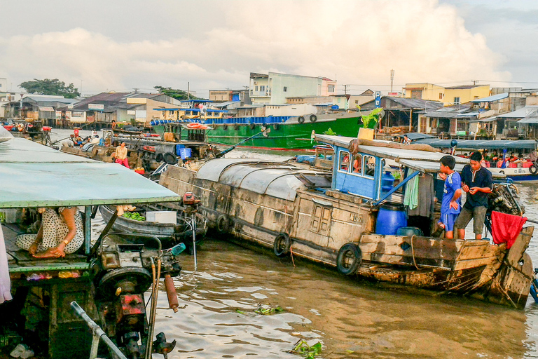 De Ho Chi Minh: excursion privée d'une journée au marché flottant de Cai RangMarché flottant de Cai Rang et excursion privée d'une journée dans le delta du Mékong