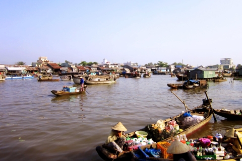 De Ho Chi Minh: excursion privée d'une journée au marché flottant de Cai RangMarché flottant de Cai Rang et excursion privée d'une journée dans le delta du Mékong