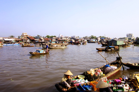 De Ho Chi Minh: excursion privée d'une journée au marché flottant de Cai RangMarché flottant de Cai Rang et excursion privée d'une journée dans le delta du Mékong