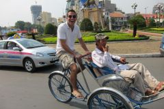Experiência personalizada de Ho Chi Minh City no Cyclo com motorista