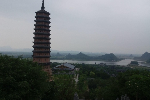 De Hanoi: visite privée d'une journée complète de la pagode Trang An & Bai Dinh