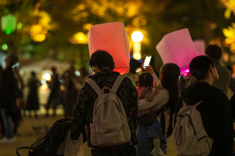 Osaka: ticket de entrada al festival de farolillos de Ogimachi + 1 farolillo