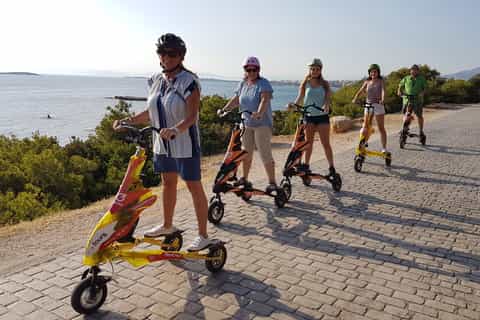 Athens Riviera Trikke Bike Tour & Vouliagmeni Lake