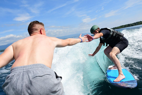 Geneva: Private Wakesurf Experience on Lake Geneva