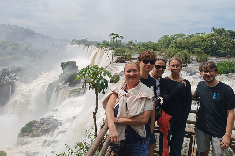 Z Puerto iguazu - prywatnie - wodospady iguassu po stronie brazylijskiej