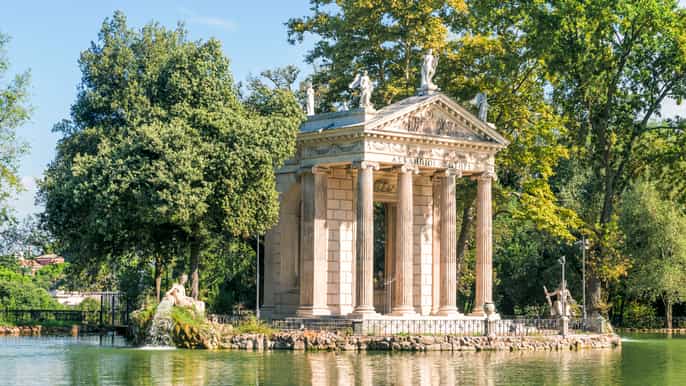 villa borghese family game tour