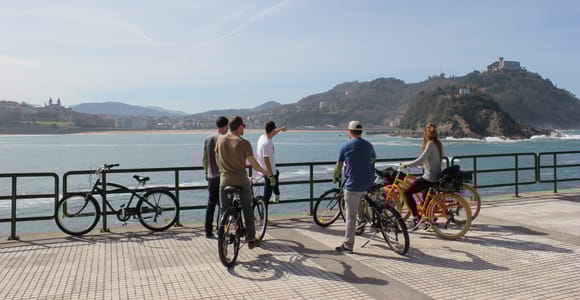 San Sebastian: Geführte Fahrrad Tour