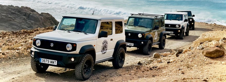 Au départ de Corralejo : circuit en 4x4 à Fuerteventura