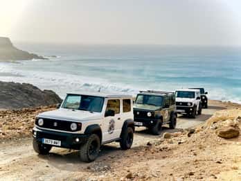 A partir de Corralejo: Excursão em jipe 4x4 com motorista em Fuerteventura