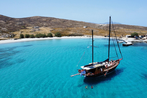 Mykonos Half-Day Swimming to Delos & Rhenia– Starts at 13:30 Mykonos: Half day cruise to Delos & Rhenia islands