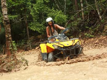 Playa del Carmen: Esperienza ATV Xtreme e Zipline