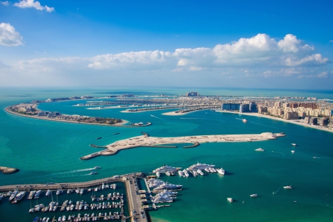 Dubaj: Parasailing Adventure & Boat Tour w JBR Beach