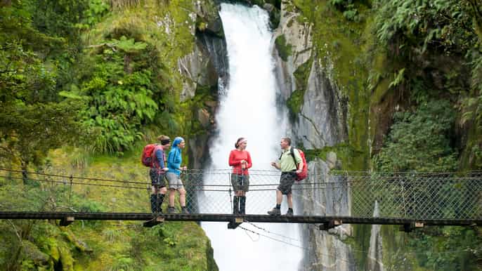 milford sound ruta de senderismo guiada y crucero