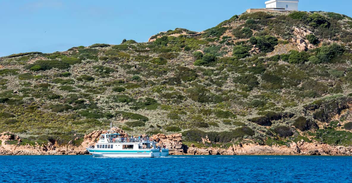From Ajaccio/Porticcio:Ajaccio & Sanguinaires Gulf Boat Tour