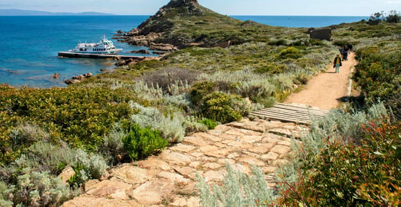 From Ajaccio/Porticcio:Ajaccio & Sanguinaires Gulf Boat Tour