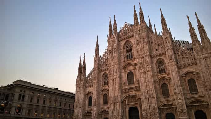 milan 2hour city center evening tour
