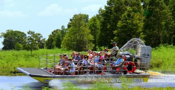 Orlando: Airboat-Tour mit Hotelabholung