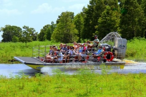 Orlando : safari en hydroglisseur avec transportSafari en hydroglisseur de 60 min à Wild Florida