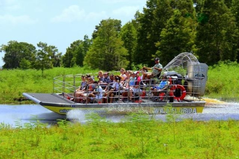 Orlando: safari en hidrodeslizador con transportePaseo en hidrodeslizador de 1 hora en Wild Florida