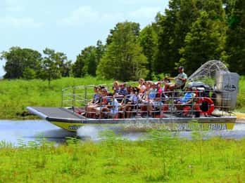 Orlando: Wildes Florida Airboat-Safari mit Transport Orlando: Wildes Florida Airboat-Safari mit Transport