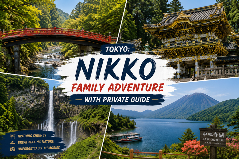 From Tokyo: Nikko Family Adventure with Private Guide